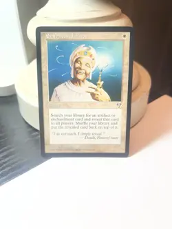 MTG Mirage Enlightened Tutor Magic the Gathering Card NM Condition - Image 1