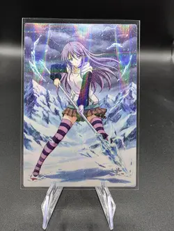 Mizore Shirayuki Rosario Vampire Holographic Anime Collectible Trading Card - Image 1