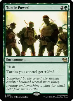 Turtle Power! - Teenage Mutant Ninja Turtles - 135 - NM - MTG - Image 1