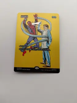 Counterspell Spiderman JAPANESE FOIL (Borderless) Marvel Universe Eternal-Legal - Image 1