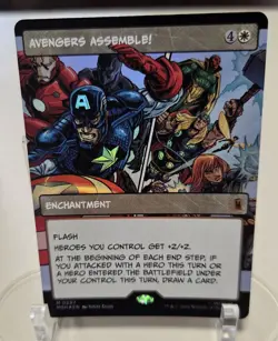 Avengers Assemble! (Borderless) (0297) Marvel Super Heroes Foil - Image 1