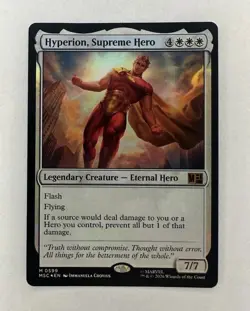 Magic: The Gathering - Hyperion, Supreme Hero | MSC | M 0599 | Foil | NM - Image 1