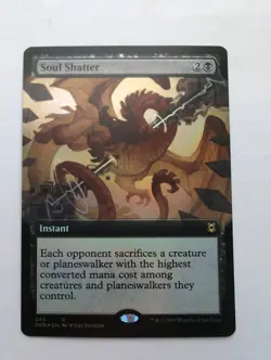 MTG Soul Shatter (ZNR) Zendikar Rising Extended Art Foil Rare 345 - Image 1