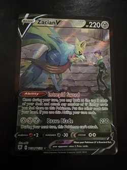 Zacian V TG21/TG30 Swsh10: Astral R Trainer Gallery Holo - Image 1