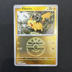 Pikachu (Friend Ball) 055/217 Holo Common ME: Ascended Heroes Pokemon NM French - Image 1