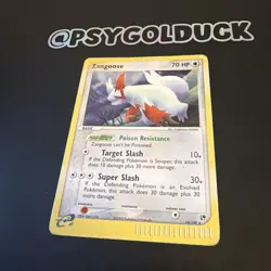 Pokemon Cards Zangoose 14/100 Sandstorm Holo Rare DMG B22 - Image 2