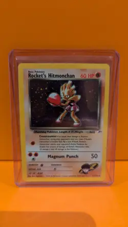 Pokemon - Rocket's Hitmonchan #11/132 - Gym Heroes Unlimited - Holo Rare - Image 1