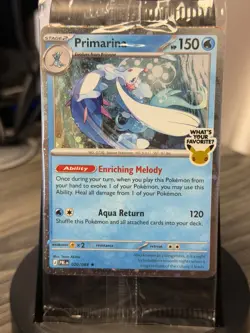 Pokemon Primarina 020 Pitch Black Boxlunch Cosmos Promo Barnes & Noble Hot Topic - Image 1