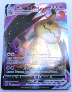 Pokemon TCG Mimikyu VMAX 069/172 Brilliant Stars Ultra Rare Holo HP 300 Eng - Image 1