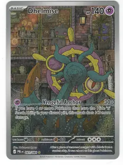 Pokemon TCG: Dhelmise (Illustration Rare) - 91/84 - ME: Pitch Black - NM - Image 1