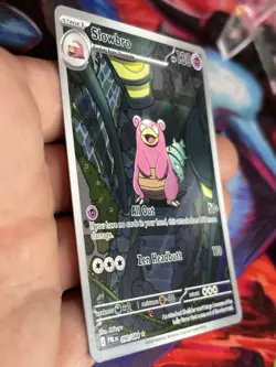 PACK FRESH Slowbro 090/084 Prismatic Evolutions Illustration Rare Holo NEAR MINT - Image 3