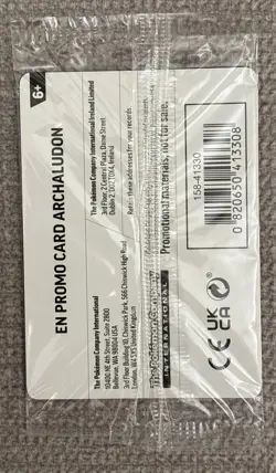 Pokemon TCG Stellar Crown Archaludon 107/142 GameStop Promo SEALED Cosmos Holo - Image 2