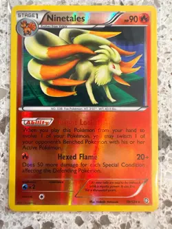 Ninetales Reverse Holo Holo Rare Dragons Exalted 19/124 - Image 1