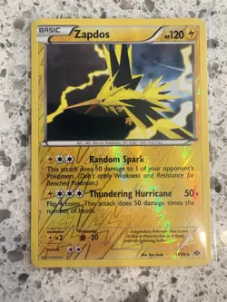 Zapdos Reverse Holo Holo Rare Next Destinies 41/99 NM - Image 1