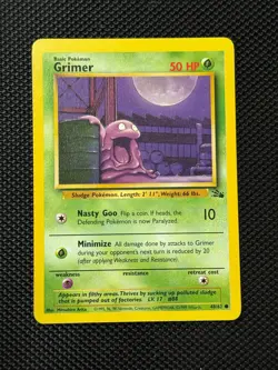 Grimer Unlimited Common Fossil 48/62 NM - Image 1