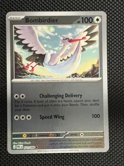Bombirdier Reverse Holo Common ME05: Pitch Black 071/084 NM - Image 1