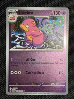 Slowbro - Reverse Holo Uncommon ME05: Pitch Black 030/084 NM - Image 1