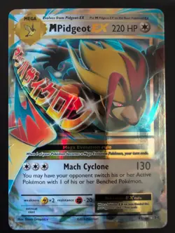 M Pidgeot EX 65/108 Evolutions Holo - Image 1