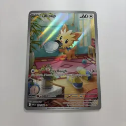 Lillipup 154/086 Illustration Rare White Flare - Image 1
