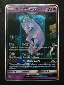Mewtwo GX 78/73 Shining Legends Full Art Holo Ultra Rare EN 2017 - Image 1