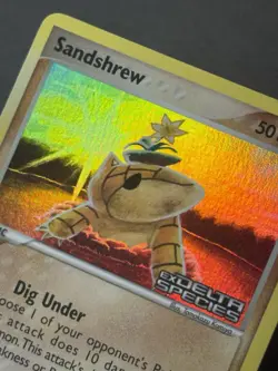 Sandshrew EX Delta Species 82/113 Reverse Holo Stamped Pokemon TCG - VLP #2 - Image 2