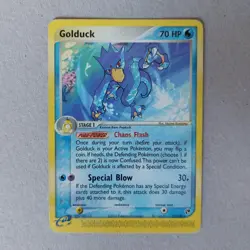 Golduck 17/100 Sandstorm Rare Collectible Pokemon Card - Image 1