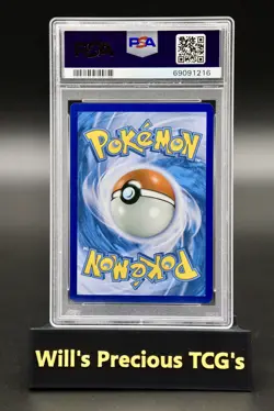 PSA 9 Hoopa 187/181 Sun & Moon Team Up 2019 Rainbow Secret Rare Pokemon Card - Image 2