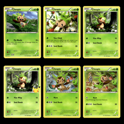 Chespin 12 XY Pokemon Cards Collection Set Deck Building Basic/Common TCG - Image 1