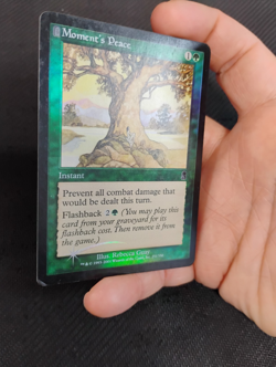 MTG FOIL Moment's Peace Odyssey Magic the Gathering MP - Image 3