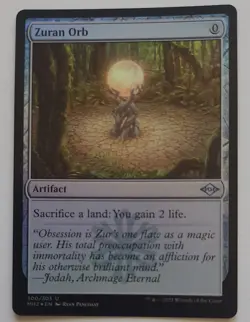 MTG Zuran Orb LP - Modern Horizons 2 MH2 Foil Uncommon Artifact - Image 1