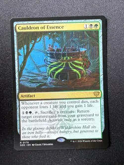 Cauldron of Essence - Secrets of Strixhaven (MTG) - Image 1