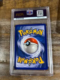 Pokemon 1999 Fossil Trainer RECYCLE 1st Edition #61 PSA 9 Mint RARE - Image 2