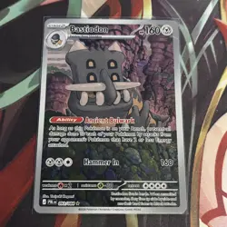 Pokemon Pitch Black Bastiodon 093/084 Illustration Rare IR NM - Image 1
