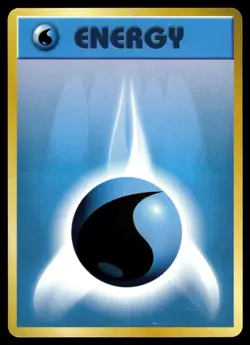 WATER ENERGY - Non Holo Base Set Pokemon Japanese MP - Image 1