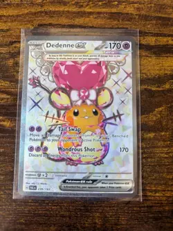 Pokemon Paldea Evolved - Dedenne ex 239/193 - NM - Image 1