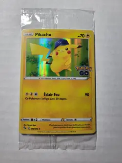 Pikachu Pokemon GO Promo Sealed FRENCH VERSION 028/078 GameStop - Image 1