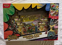 Pokemon TCG Premium Poster Collection Mega Lucario - Ascended Heroes - Image 1