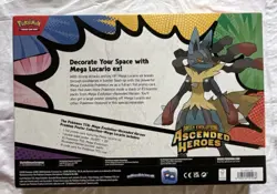Pokemon TCG Premium Poster Collection Mega Lucario - Ascended Heroes - Image 2