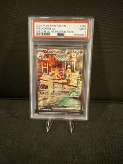 2023 Pokemon PSA 9 Skeledirge ex 258/193 Paldea Evolved SIR Special Illustration - Image 1