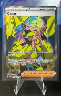 Canari 257/217 Ultra Rare Ascended Heroes Pokemon Holo Near Mint - Image 1