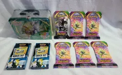 Pokemon TCG Sword and Shield Sealed Collection Lot Spring Chest Knock Out - Image 1
