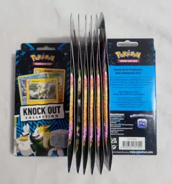 Pokemon TCG Sword and Shield Sealed Collection Lot Spring Chest Knock Out - Image 5