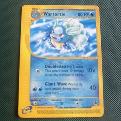 Pokemon TCG Wartortle 92/165 Expedition 2002 Uncommon Near Mint Regular NM - Image 1