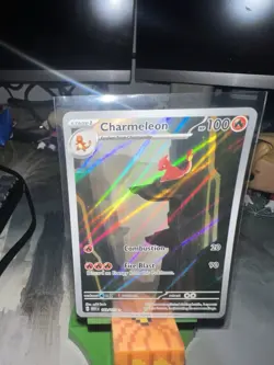 Pokemon TCG Charmeleon 169/165 SV: Scarlet & Violet 151 Illustration Rare IR NM - Image 2