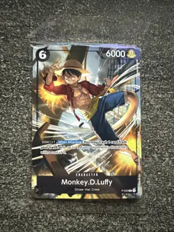 CARTE ONE PIECE - P - P-035 MONKEY D LUFFY SEALED - Image 1