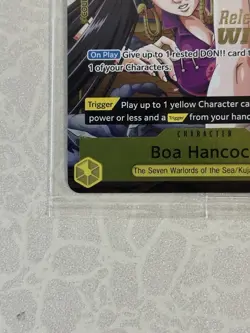 Boa Hancock P-115 OP15 Release Event Winner Promo One Piece Foil English SEALED - Image 5