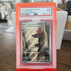 2023 POKEMON SV 151 #169/165 CHARMELEON ILLUSTRATION RARE PSA 9 - Image 1