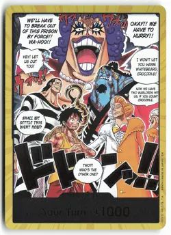 DON!! Card The Time of Battle GOLD Frame One Piece Card - Image 2