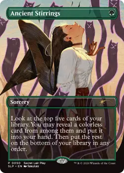 Foil - Ancient Stirrings - 50 / NM / English MTG - Image 1