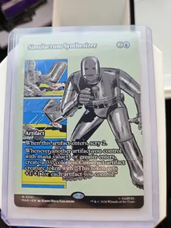 Simulacrum Synthesizer (Borderless) (Non-Foil) 61 Marvel Universe Eternal-Legal - Image 1